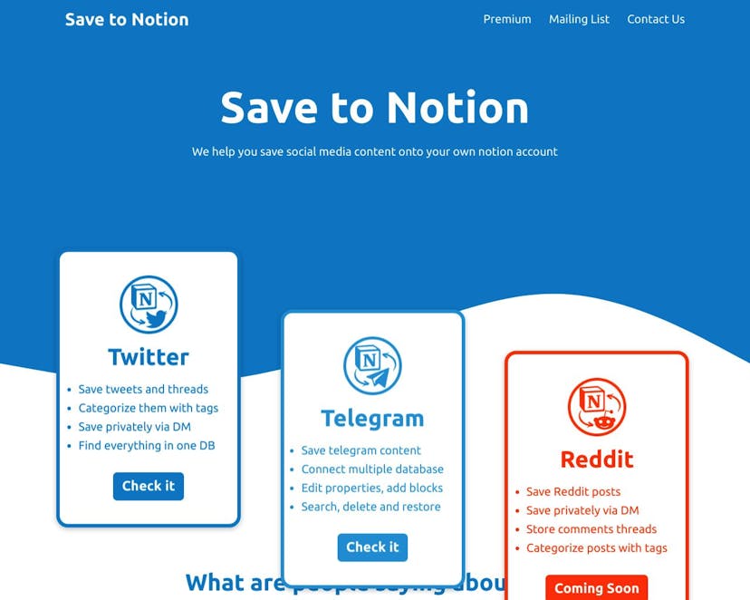 Save to Notion